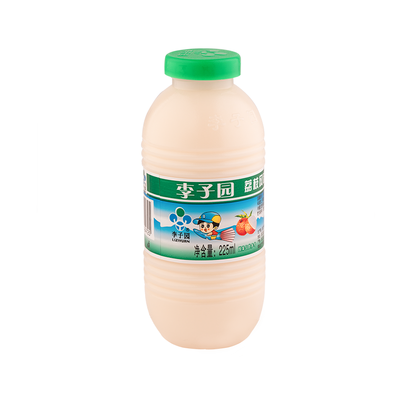 荔枝风味乳饮料，单瓶净含量225ml